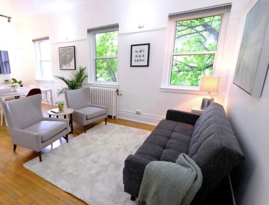In-person therapy room in Midtown Toronto
